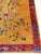 Canary Yellow 1920s Canary Yellow Floral Sprays Antique Chinese Art Deco Carpet 6'2" X 8'8" Knotted Wool Rug For Sale - Image 8 of 9