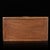A handsome vintage Chinese rectangular hardwood jewelry / table box, richly decorated on the lid with mother-of-pearl...