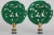 2020s Jade Green Dragon Lamp Finials - a Pair For Sale - Image 5 of 5