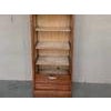 Early 20th Century Filing Cabinet with One Roller Louver Door & Five Shelves For Sale - Image 16 of 18