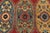 Kazak Rug 9′ X 11’11” Red Wool Traditional Hand-Knotted Oriental Carpet For Sale - Image 9 of 12
