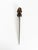 Elegant Art Deco letter opener hand-carved from dark wood, featuring a finely sculpted female bust forming the handle. The...