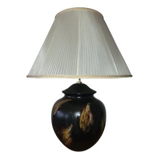 Ceramic Lamp by Hubert Olivier, France, 1980 For Sale