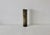 Mid-Century Modern Scandinavian Style Handcrafted Modern Faux Bamboo Gray Glass Vase For Sale - Image 3 of 14