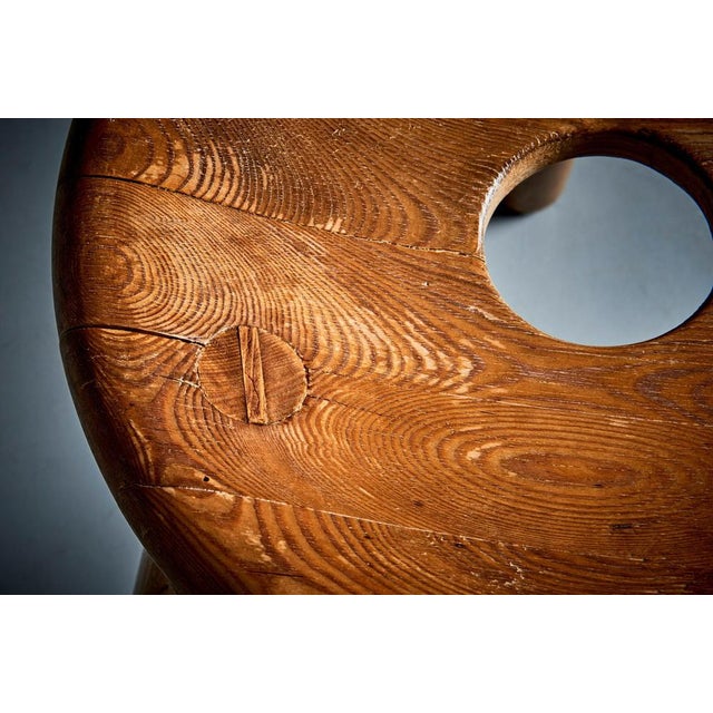 Early Stool attributed to Bertel Gardberg for Artek, Finland, 1950s For Sale - Image 3 of 7