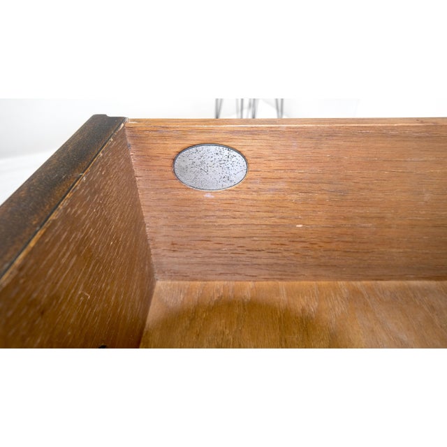 Baker Very Fine All Rosewood & Brass Gallery Trim Petit Desk Console Table MINT! For Sale - Image 6 of 14