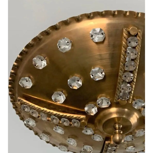 1930s French Ceiling Light For Sale - Image 4 of 5