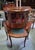 Brown Louis XV Marquetry Desk and Display Cabinet, 1890s For Sale - Image 8 of 10