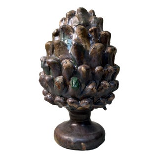 Ceramic Pine Cone by Rocco Condurso, Seminara, Italy, 1970s For Sale