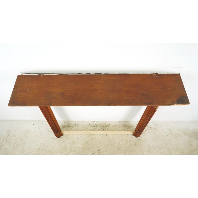 Early 20th Century Victorian Wooden Fireplace Mantel For Sale - Image 10 of 15