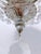 1950s Italian Silver Rim Basket Chandelier For Sale - Image 4 of 8