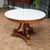 Traditional Vintage Marble Top Center Table For Sale - Image 3 of 8