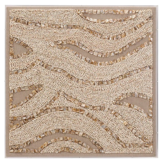 2020s Jamie Young Big Wave Shell Wall Art For Sale - Image 5 of 9