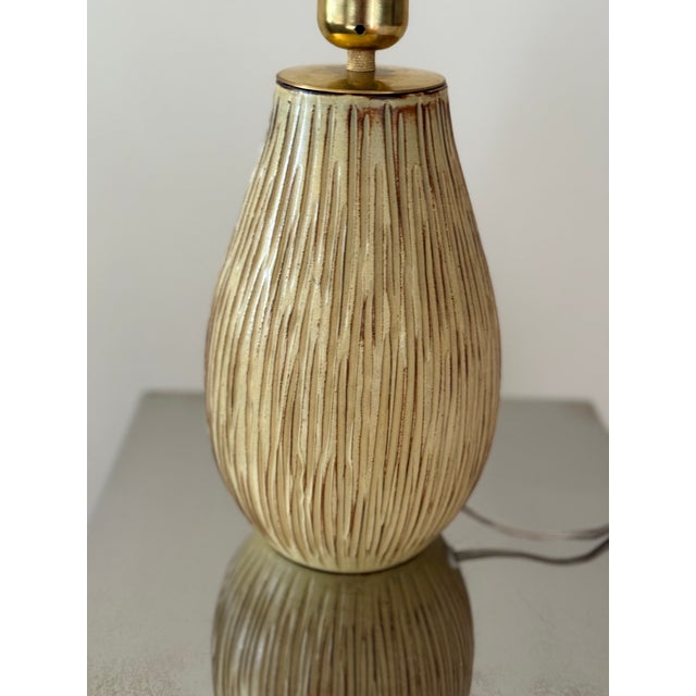 Earthenware Table Lamp by Greta Runeborg for Upsala-Ekeby, 1940s For Sale - Image 9 of 14
