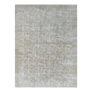 1950s Vintage Old Turkish Sparta Area Rug 8x12 For Sale