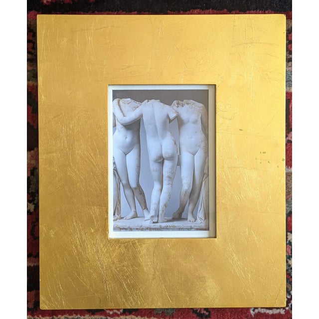 Figurative Early 19th Century "The Three Graces" Figural Nude Framed Print For Sale - Image 3 of 6