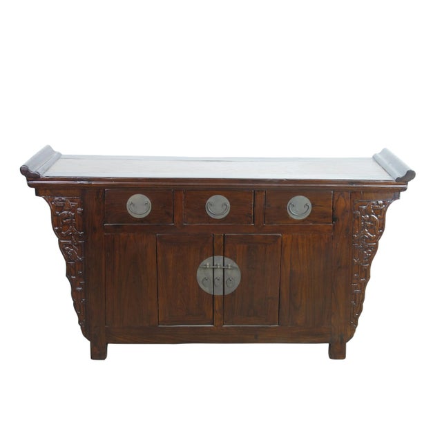 Late 19th Century Antique Beijing Buffet Sideboard Altar For Sale - Image 11 of 11