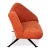 Papillon Two-Seater Sofa Bed in Orange with Manual Function by Bonaldo For Sale - Image 13 of 16