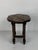 Mid-Century French Carved Oak Side Table with Lotus Motif, 1950s For Sale - Image 4 of 18