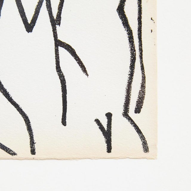 Françoise Gilot, Portrait of a Woman, 1951, Lithograph For Sale - Image 9 of 11