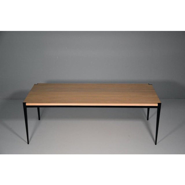 Black Vintage Coffee Table by Osvaldo Borsani for Tecno, 1957 For Sale - Image 8 of 11