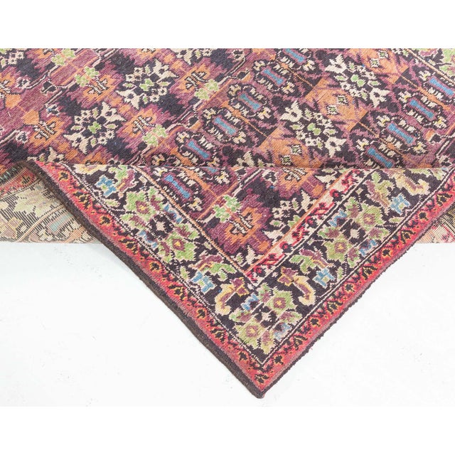 1930s Agra Cotton Rug For Sale - Image 5 of 8