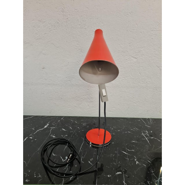 Czech Republic Lidokov L117 Table Lamp by Josef Hurka, 1960s, in Good conditions. Designed 1960 to 1969 This piece has an...