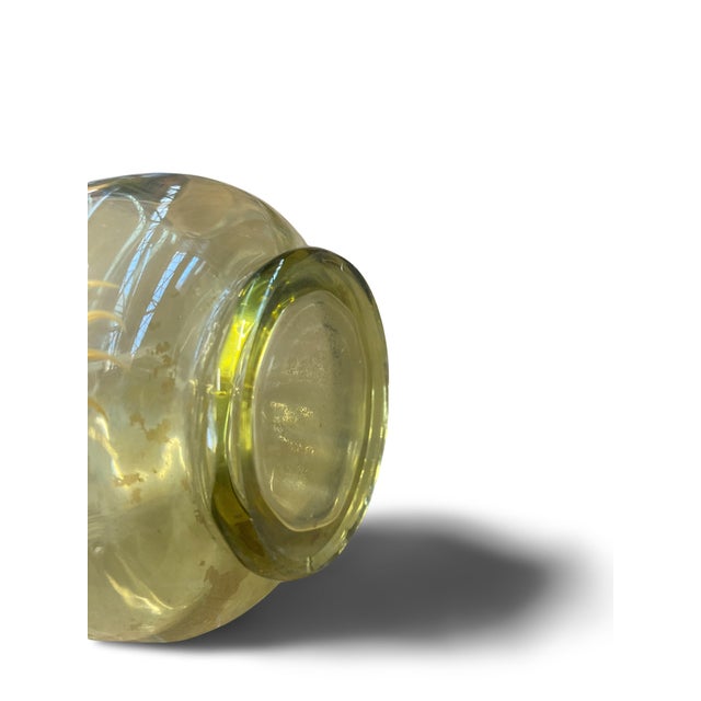 Glass Decanter in Gilded Crystal from Baccarat, 1900s For Sale - Image 7 of 13