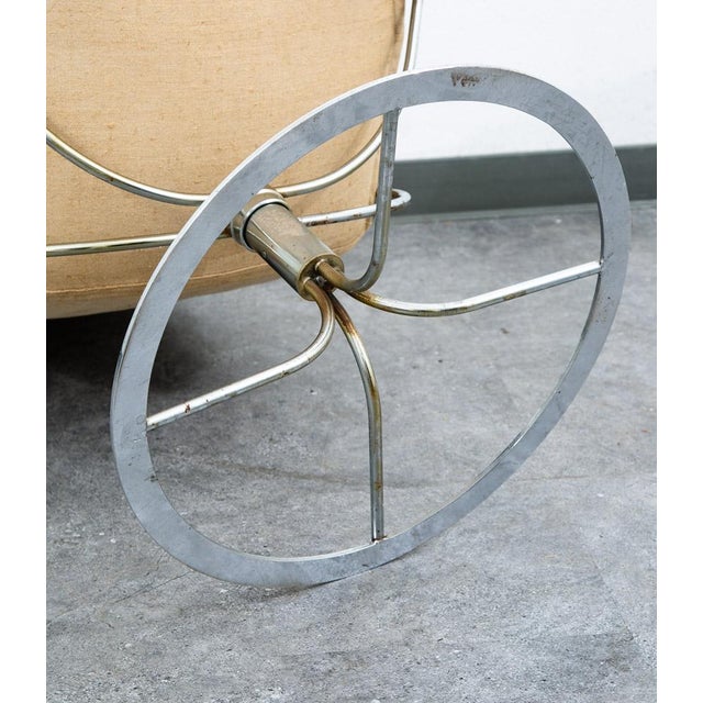 Brown Mid Century Danish Modern Lounge Chair Attributed Dux Bruno Mathsson Jetson Brown Leather For Sale - Image 8 of 12