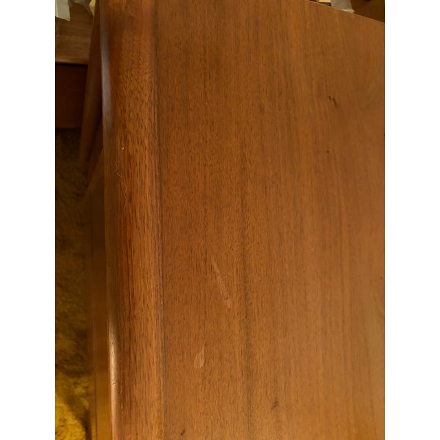 Wood Mid-Century Modern Parallel by Drexel Highboy Dresser For Sale - Image 7 of 7