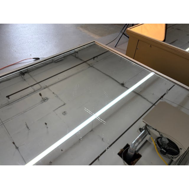 Hollywood Regency Style Mirrored Three- Drawer Dressers, A Pair For Sale - Image 12 of 17