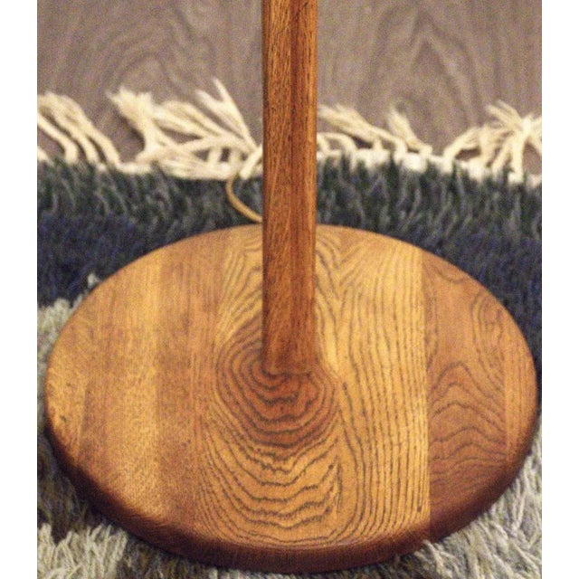 Swedish Oak Floor Lamps from Aneta, 1960s, Set of 2 For Sale - Image 6 of 10