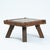 Brutalist Copper and Oak Side Table, 1970s For Sale - Image 4 of 15