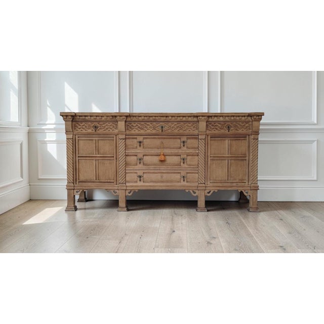 Non-toxic natural wood finish buy-once statement heirloom antique furniture refinished by hand with eco-conscious + health...