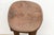 Rugged Brown Vintage Nupe Stool For Sale - Image 9 of 10