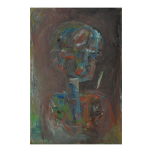 Looking Away - Figurative Abstract by Daniel David Fuentes