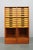 Mid-Century Tambour Office Cabinet, Denmark, 1960s For Sale - Image 3 of 16