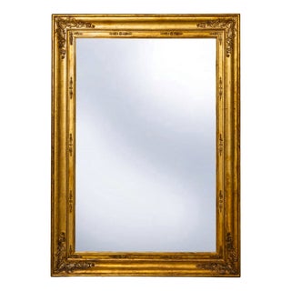 Large Gilt Empire Wall Mirror, 1800s For Sale
