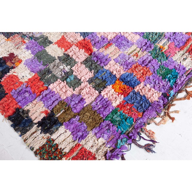 Doris Leslie Blau Vintage Moroccan Rug - Multi-Geometric Abstract Design For Sale - Image 4 of 9
