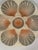 Early 1920s French Majolica Sarreguemines Oyster Plate For Sale - Image 6 of 10