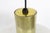 White 1960s Mid-Century Modern Brass Ceiling Pendant Light Fixture For Sale - Image 8 of 10