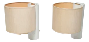 Lamps by Giuliana Gramigna for Quattrifolio, 1964, Set of 2