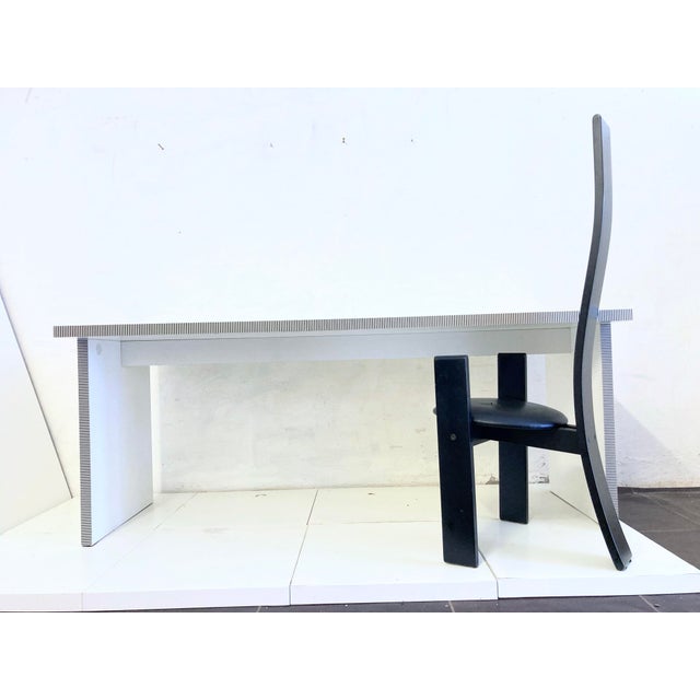 Kroma Desk attributed to Antonia Astori for Driade, 1980s For Sale - Image 10 of 16