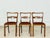 1920s Art Nouveau Dining Chairs, 1920s, Set of 3 For Sale - Image 5 of 11