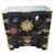 Chinoiserie Hand Painted Black Lacquered Cabinet For Sale - Image 10 of 10