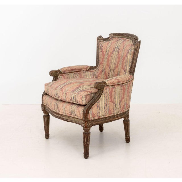 Louis XVI Style Upholstered Children's Bergere For Sale In New York - Image 6 of 10