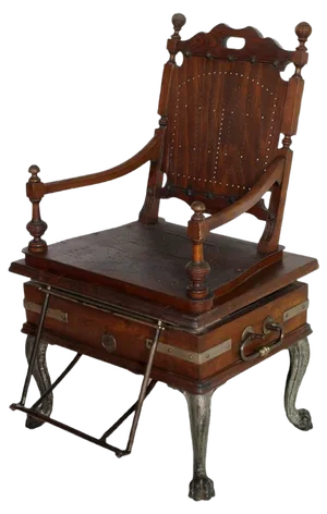 19th Century Massage Armchair from Florenz Wien