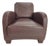 Modern Brown Leather Armchair from Musa Design, Italy, 1990s For Sale