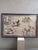 1960s Japanese Yuzen Paper Art Panel - Court Princesses & Cherry Blossoms For Sale - Image 4 of 9