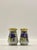 Art Nouveau Early 20th Century Violet Ceramic Salt & Pepper Shakers- a Pair For Sale - Image 3 of 8